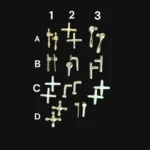 Brass Sink Resin Checker Board Black And White Design - Image 7
