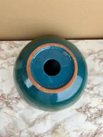 Handmade Moroccan Ceramic Sink & Brass Faucet Set - Image 4